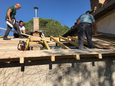 Réfection de charpente